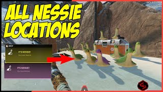 All Nessie Location New Firing Range Map 10 Green, Pink & Gold Nessie Easter Egg | Apex Legends S17