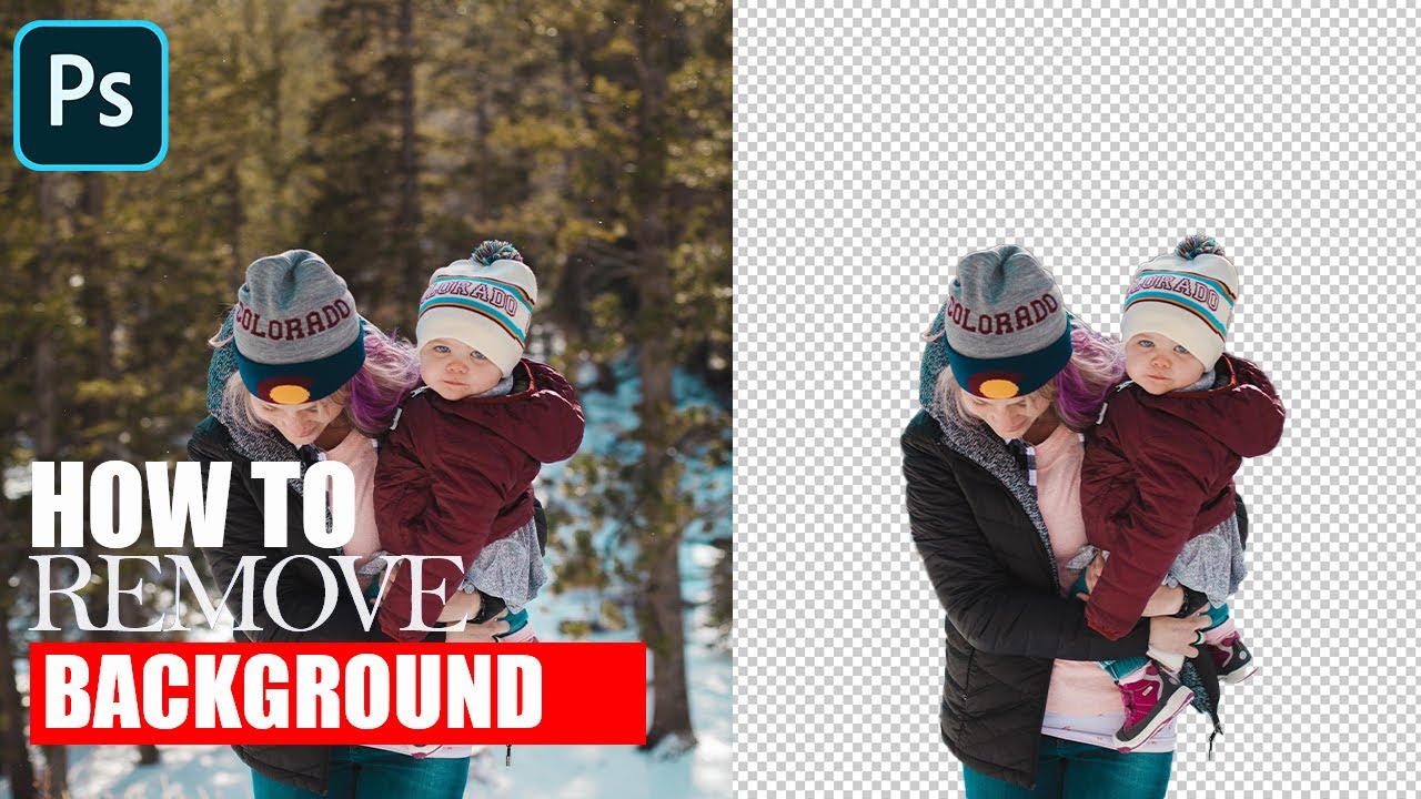 Remove Background Within Seconds | Photoshop Tutorial | PiXitz Studio