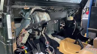 Jeep TJ heater core replacement, All Terrain Auto Care, Knoxville TN