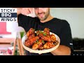 HOW TO MAKE THE STICKIEST OVEN BAKED BBQ WINGS | EUROS 2020 special