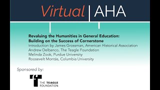 Revaluing the Humanities in General Education: Building on the Success of Cornerstone