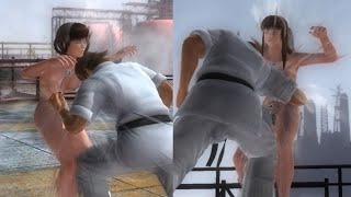 doa5lr hitomi & leifang belly punch