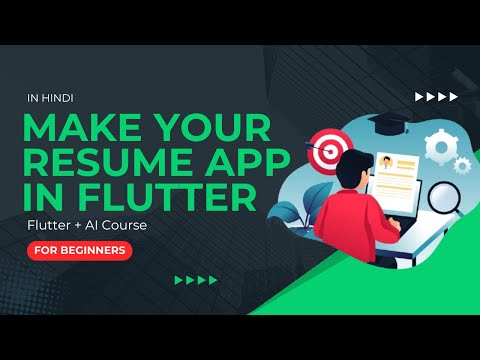 [HINDI] #21 Project - Resume App  | Complete Flutter + AI Course for Beginners