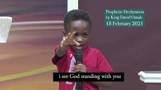 POWERFUL PROPHETIC DECLARATIONS FROM THE YOUNG PROPHET; KING DAVID EMMANUEL OMALE