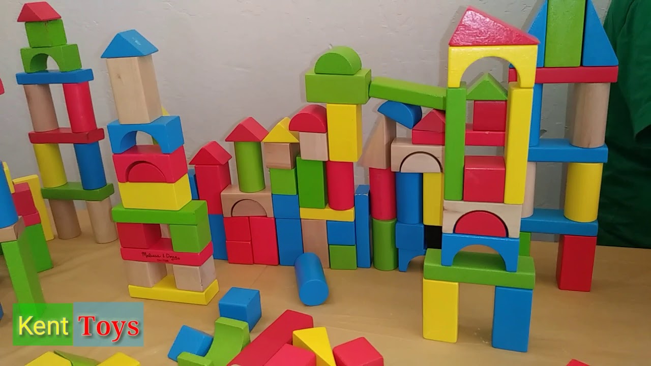 Kent's 200 Pieces Of Building Blocks Toys - YouTube