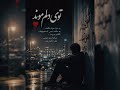 Tui Delam Mond توی دلم موند Official Audio 