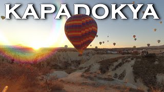 KAPADOKYA SICAK HAVA BALONLARI İLK UÇUŞ.