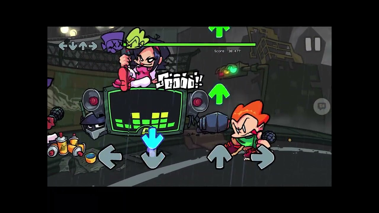 I beated weekend 1 on FNF…….