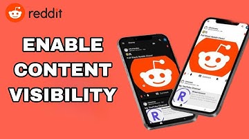 How To Enable And Turn On Content Visibility On Reddit App