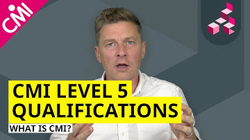 CMI Level 5 Qualifications - What is CMI Level 5? with Crescente