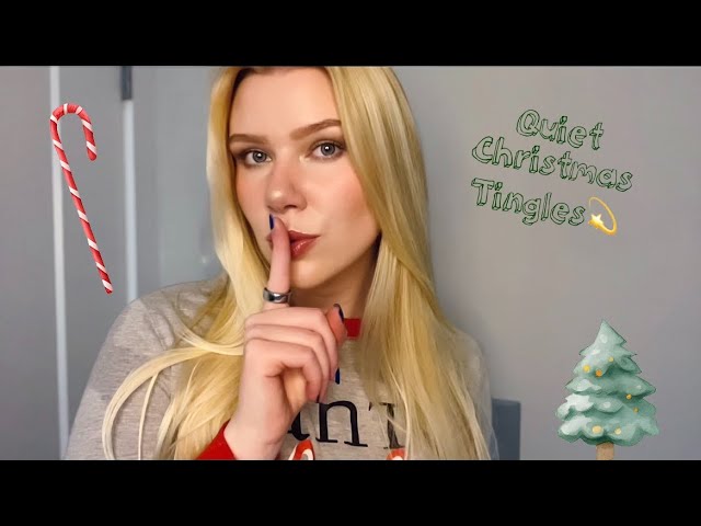 Soft Whispers, Kiss Sounds, and Hand Movements + Layered Christmas Story 💋🕯️