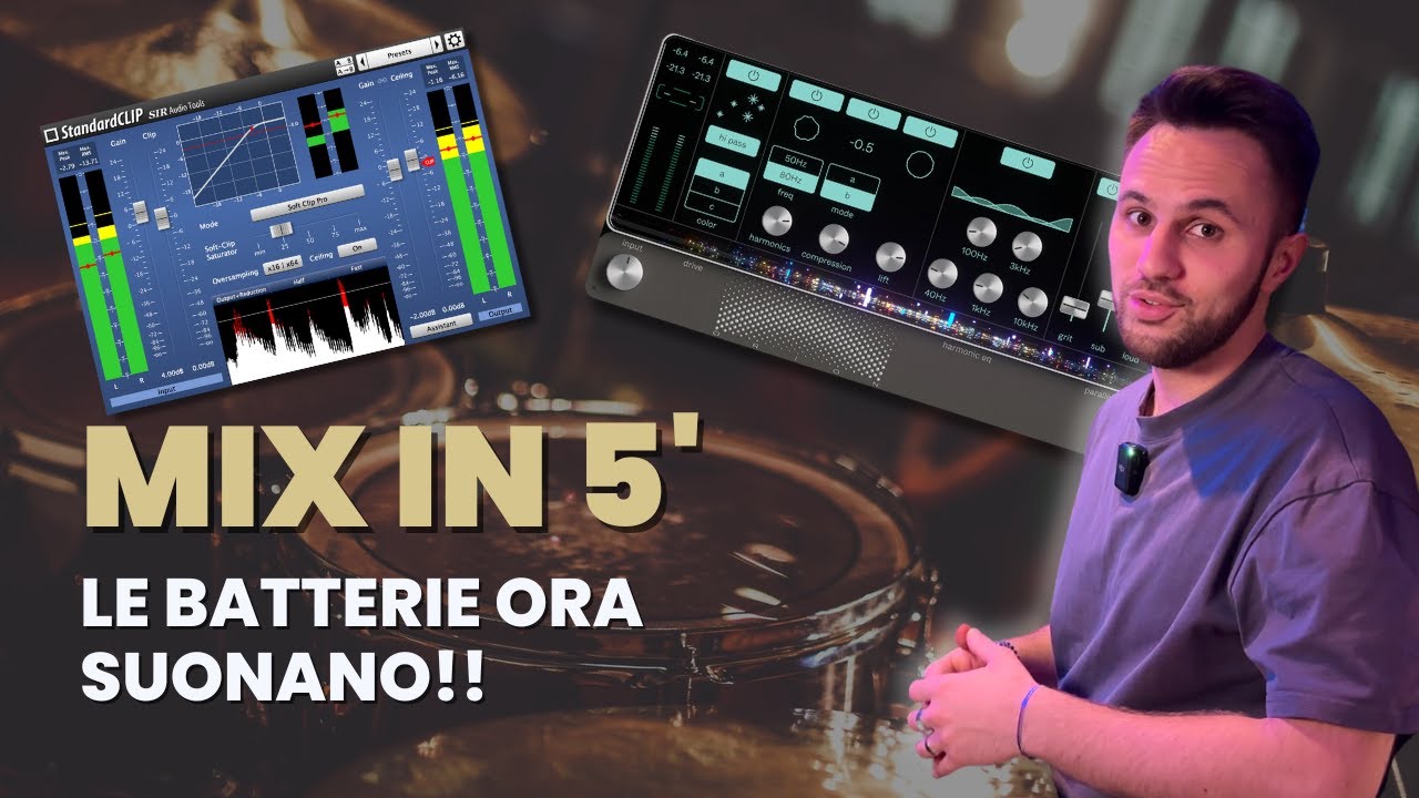 MIX IN 5' #2 - Facciamo suonare le Batterie in 5 minuti! 