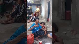 Acara adat Pembuatan Rumah adat Bajawa Flores