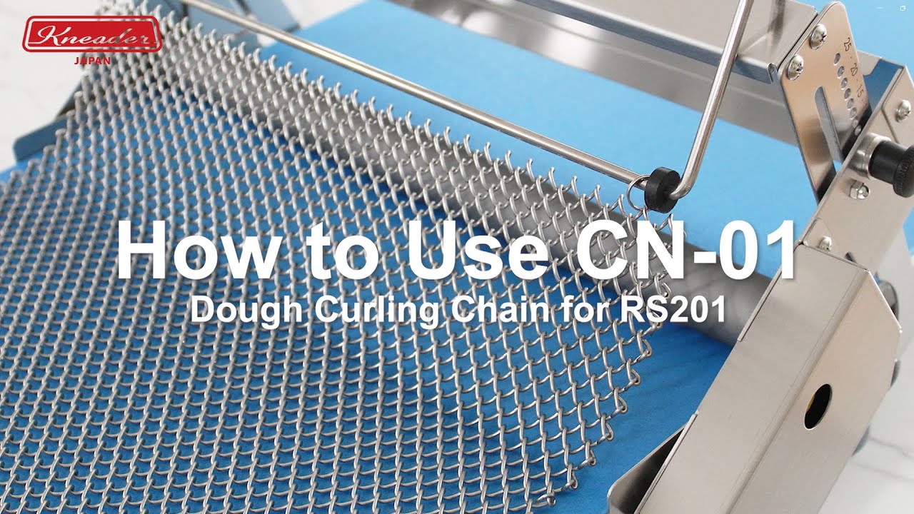 How to Use the Dough Curling Chain CN-01 - YouTube