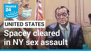 Kevin Spacey cleared in NY sex assault case • FRANCE 24 English