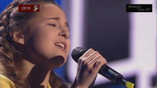 Video thumbnail of "Aliya. 'Дорогой длинною'. The Voice Kids Russia 2018."