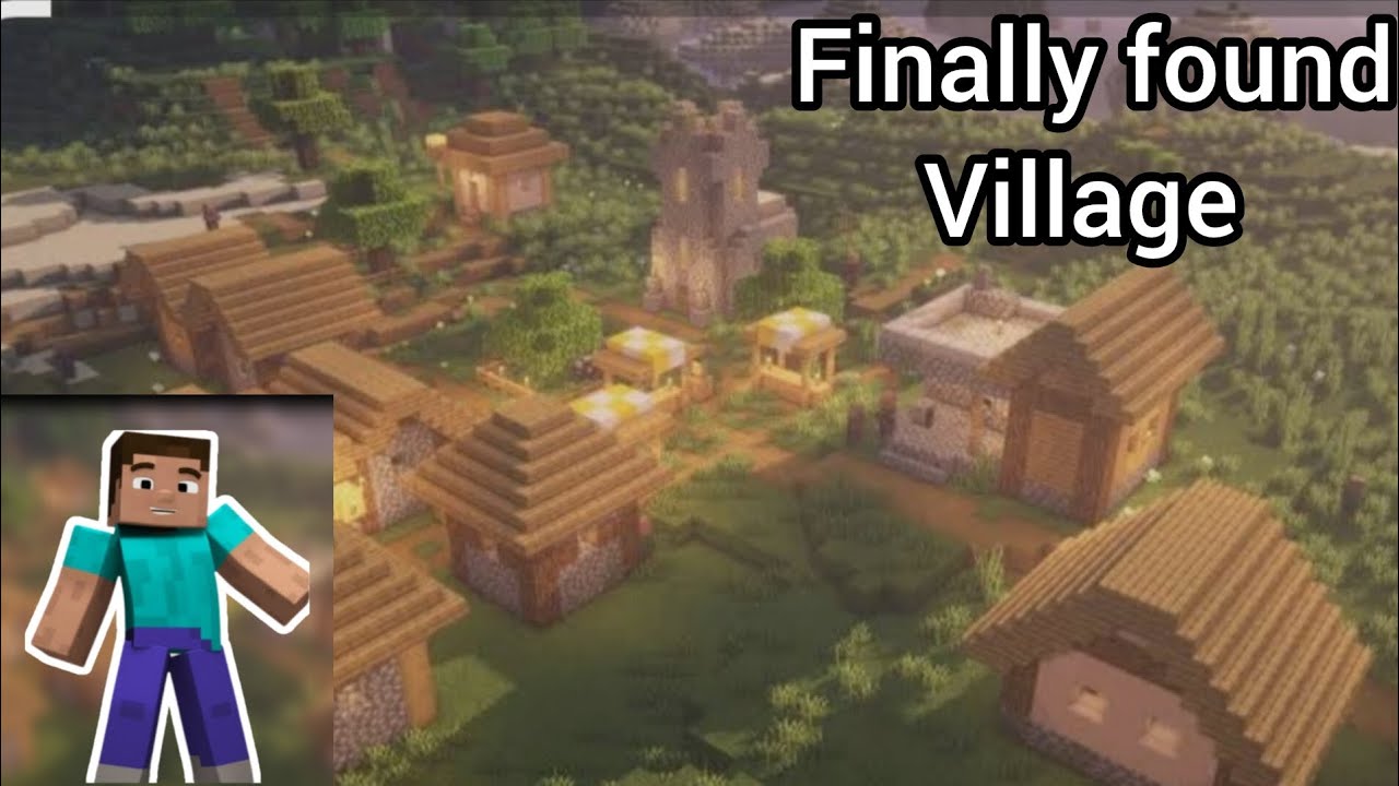 Finally after 2 days found a village survival series EP 2 - YouTube