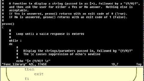 08. Unix Shell Scripting Tutorial - Functions (Part 3)