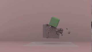 Fine Wall Crumble (Multi Level Fracturing) SideFx Houdini