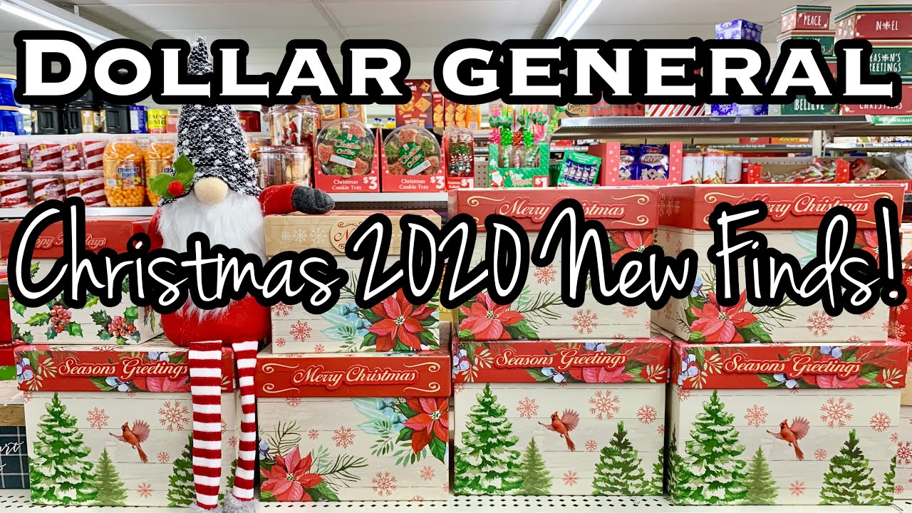 DOLLAR GENERAL CHRISTMAS  2020 NEW FINDS • Come with Me