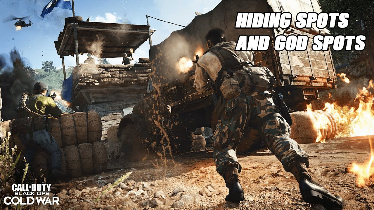Call Of Duty Cold War - HIDING SPOTS & GOD SPOTS on CARTEL