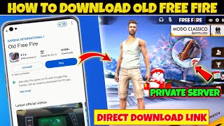 How to Download Old Free Fire | Old Free Fire Download