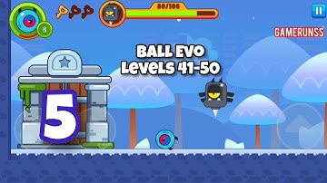 Ball Evo: Bounce Heroes - Gameplay Walkthrough Android Part 5 - Levels 41-50