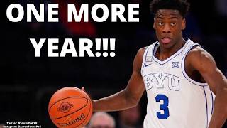 AJ Dybantsa says he WANTS TO COME BACK TO BYU - and there's ONE WAY IT COULD... ACTUALLY HAPPEN!