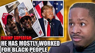 TRUMP DIE HARD FAN SAY'S "TRUMP DONE MORE FOR BLACKS THAN YOUR BLACK JESUS PRESIDENT OBAMA DID"