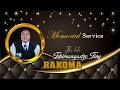 Memorial Service Of The Late Rakoma Tshimangadzo Tiny 1971 2026