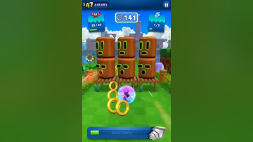 Sonic Dash (iOS): Espio Gameplay