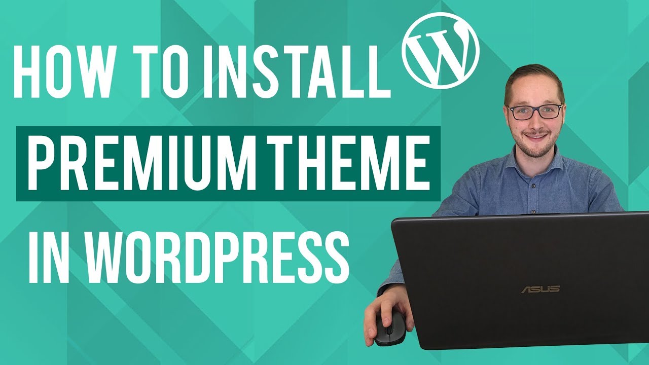 How to install premium Wordpress theme Tutorial - YouTube