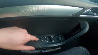 How to Automatically Lock and Unlock Side Windows in Audi Q3 I ( 2011 β 2018 )