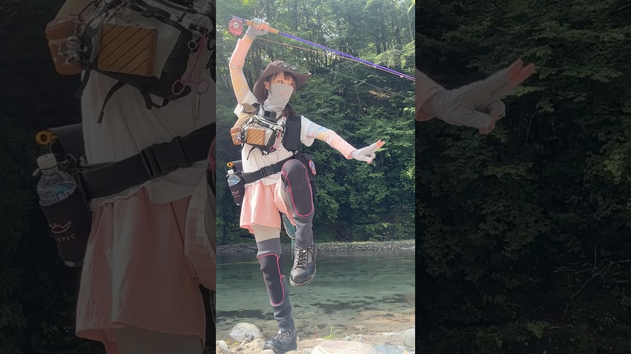 3年目のあまご#釣り # #フライフィッシング #fishing