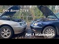 Rover 75 V6 Project Part 2 - Maintenance and Leaking lights