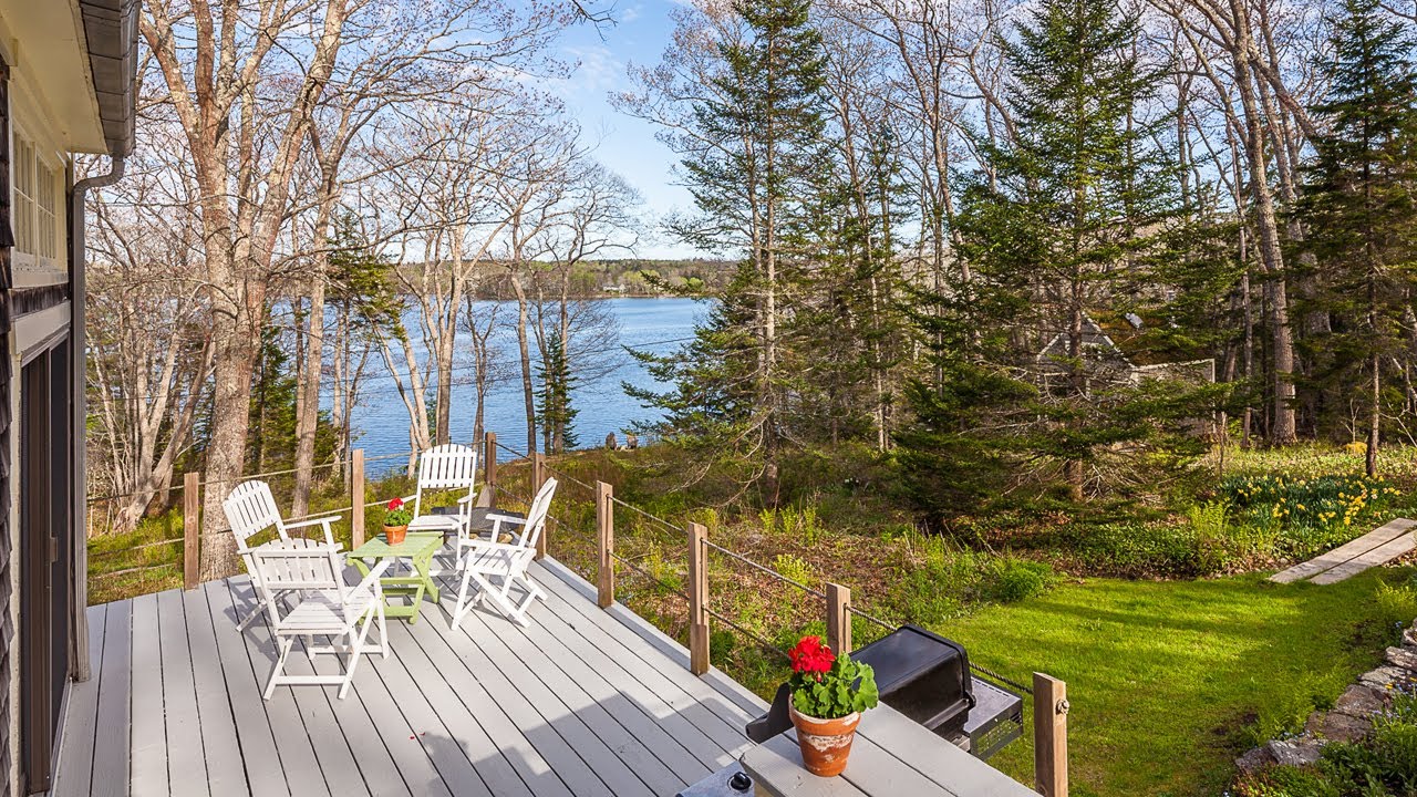 Maine Real Estate 46 Collins Cove, Cushing, ME YouTube