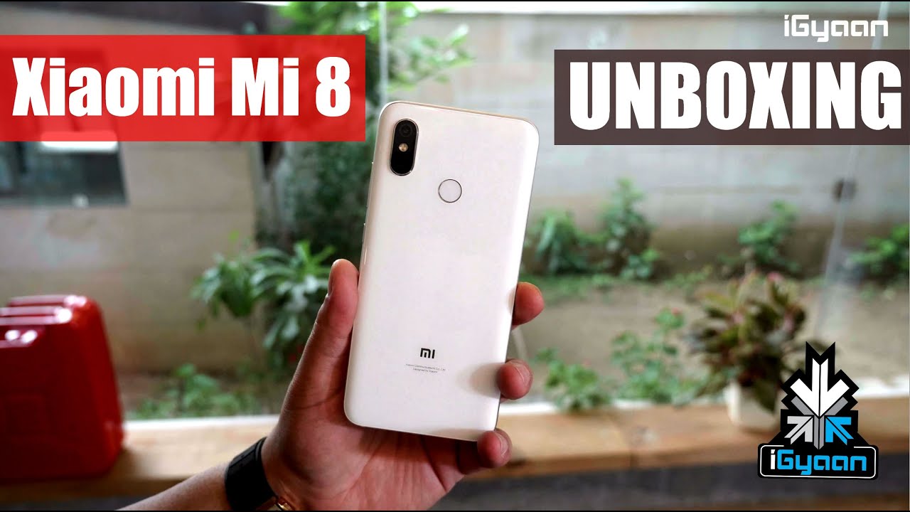 Xiaomi Mi 8 Unboxing : Beautiful and Restricted - YouTube