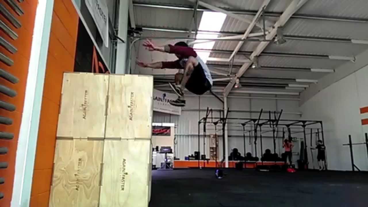 60 inch box jump. Height 5ft 7 HD YouTube