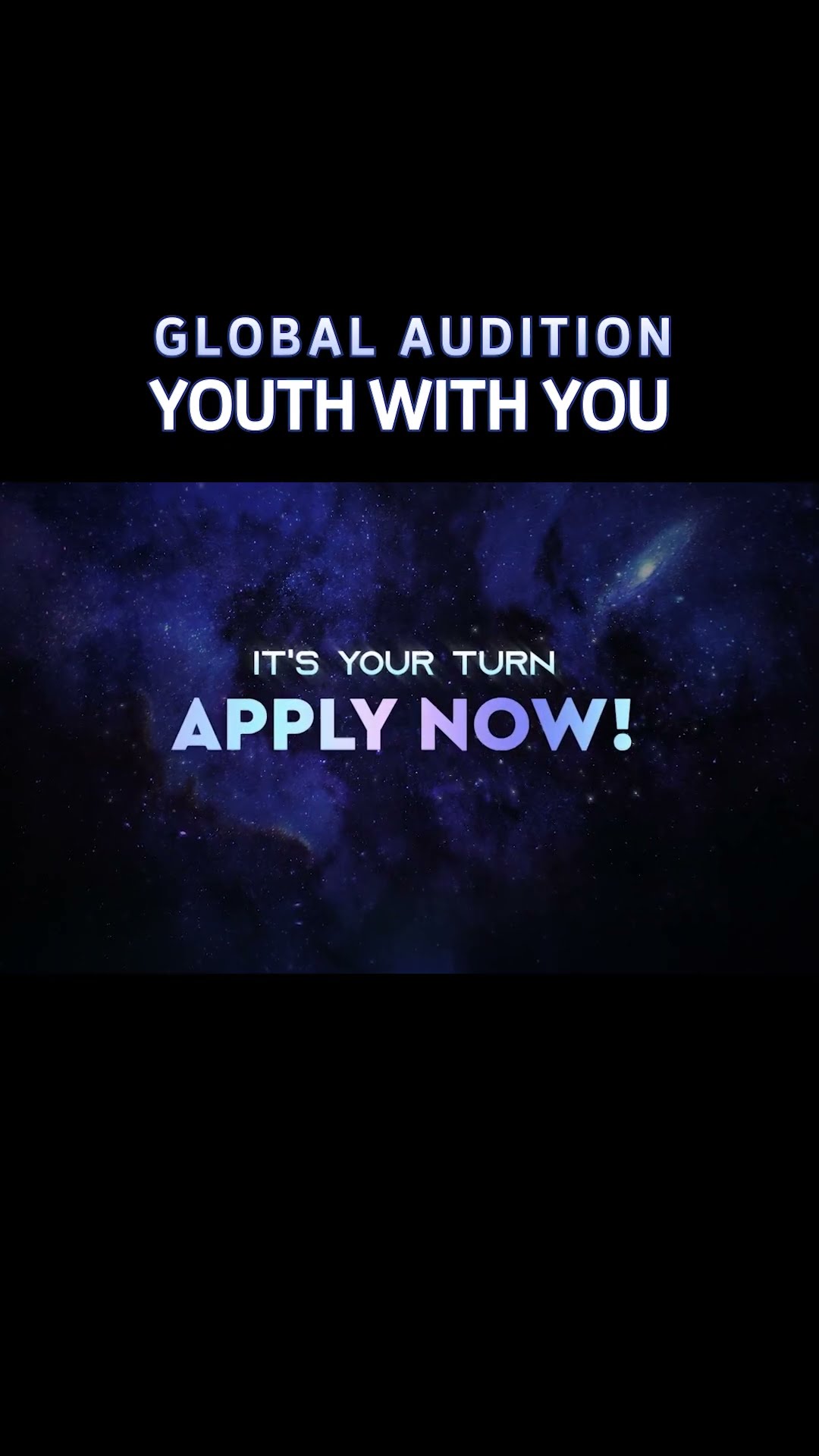 GLOBAL AUDITION [YOUTH WITH YOU] TEASER