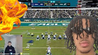 FlightReacts Vs plaqueboymax MOST DOWN TO WIRE Madden 24 Wager!