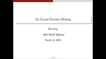 Rui Song: On causal decision making