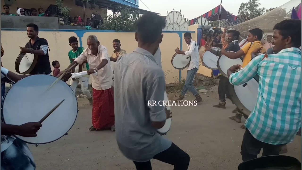 Village Pochamma Dappu Dance  Step 1    