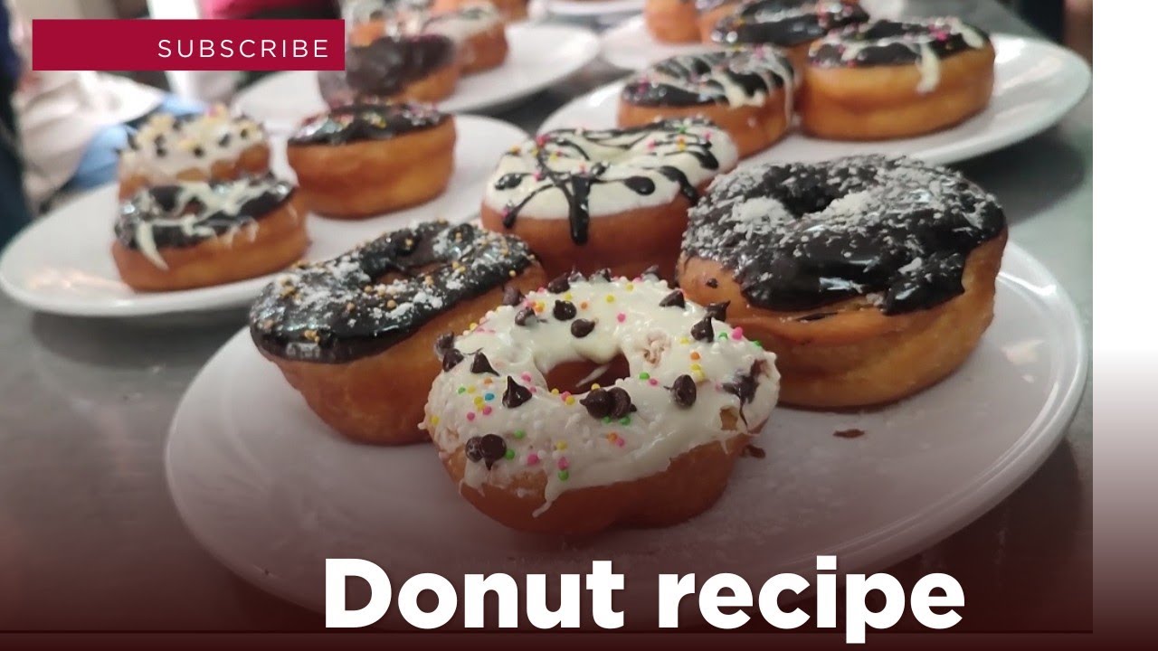 Make donut recipe easily at home home made donutdonut recipehomemade donut recipe YouTube