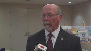 Rex Vaughn is officially sworn in as Madison County Commission Chair