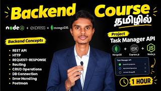 Backend Course (Tamil): Node.js, Express.js & MongoDB + Task Manager Project