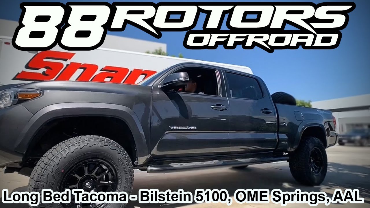 COST EFFECTIVE SUSPENSION LIFT Toyota Tcoma Bilstein OME AAL Setup 