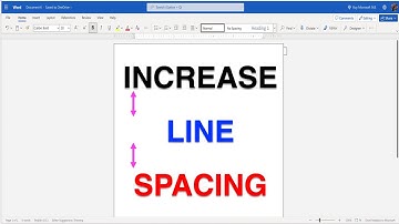 How to Change Line Spacing in Word [ Online ]