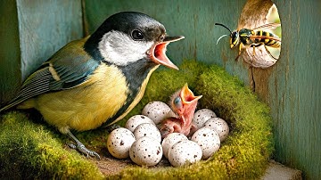 BABY BIRDS HATCHED, BUT THE MOTHER BIRD TOOK ONE AWAY FROM THE NEST