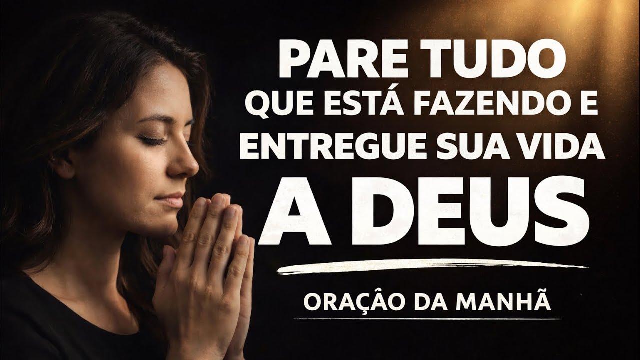 JESUS Entende Nossas Fraquezas, Então ORE Com FÉ | Oração Da Manhã