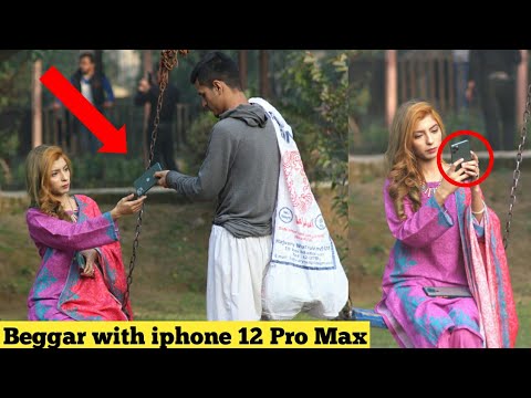 Beggar With iphone 12 Pro Max Prank By Bobby Butt - YouTube